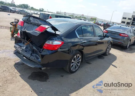 2015 Honda Accord Sport z USA, uszkodzony, nr VIN 1HGCR2F54FA169136